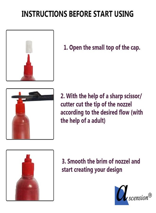 أسينشين مجموعة أسينشن رانجولي، 5 زجاجات مسحوق رانجولي متعدد الألوان (80 غرام لكل زجاجة)، مع 5 قوالب دائرية متعددة التصاميم (4 بوصات)، ألوان مسحوق رانجولي، مجموعة صنع رانجولي لعيد ديوالي، نافراتري، بونغال، أونام - Image 4